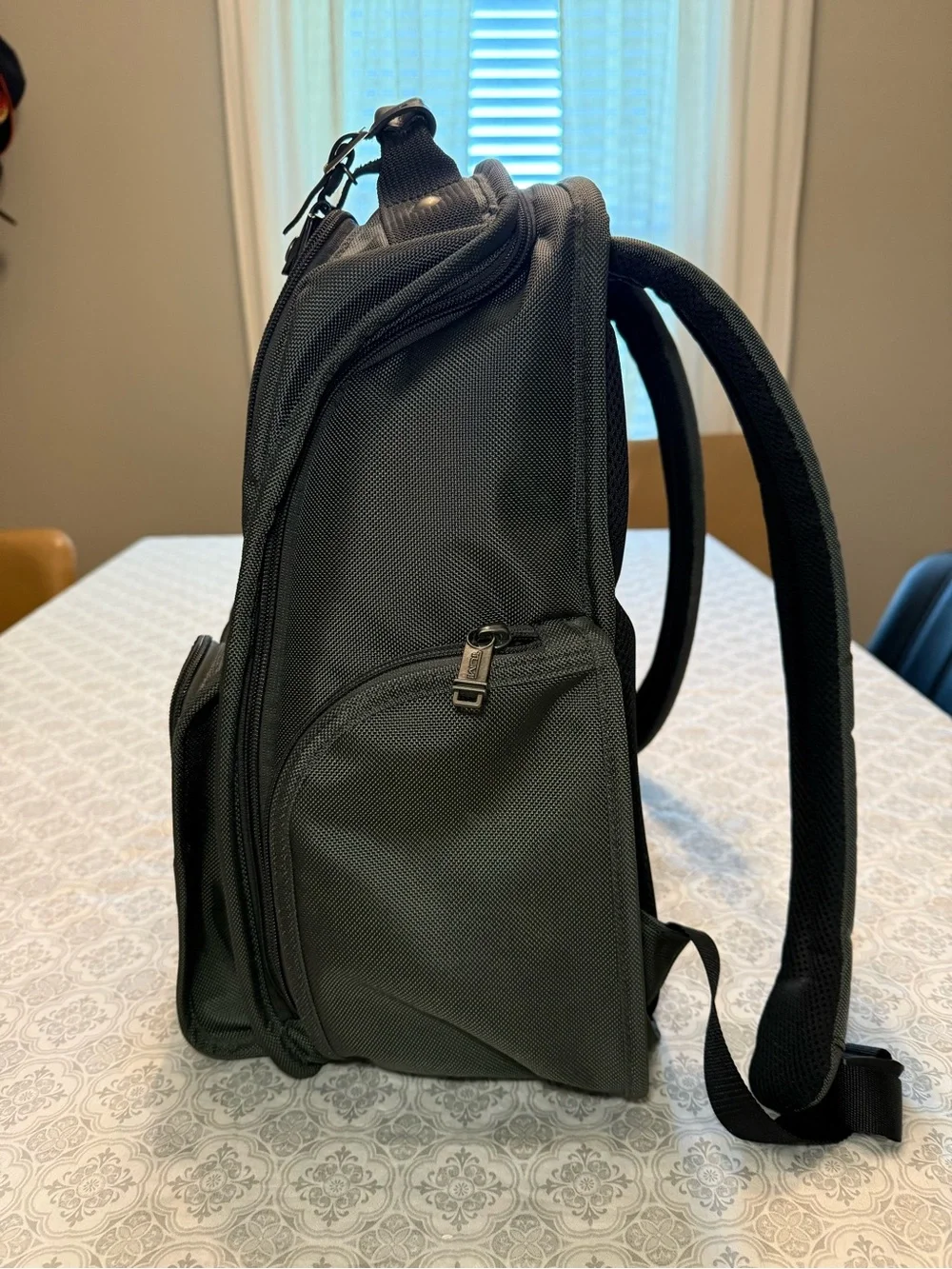 TUMI Compact Laptop Brief Pack Gray
